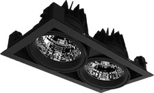 Twin LED 30W Light Gimbal Downlight Spotlight Display Shop Adjust Recessed