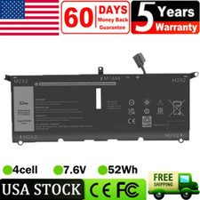 DXGH8 Battery for Dell XPS 13 9370 9380 7390 0H754V Inspiron 13 5390 5391 Series