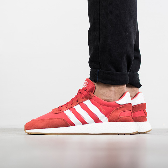 adidas Originals Iniki Runner - Mens Shoes Red/White/Gum Size 12.5 adidas Originals Iniki Runner - Mens Shoes Red/White/Gum Size 12.5
