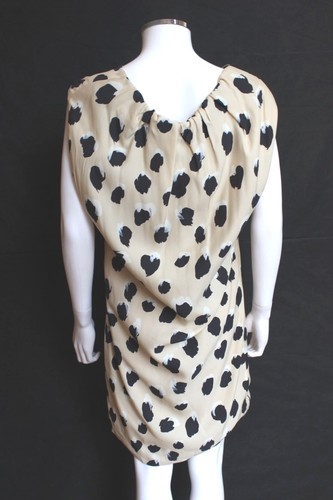 F 8 36 New Lynx Acne Uk Printed Palm Dress 78qFX7