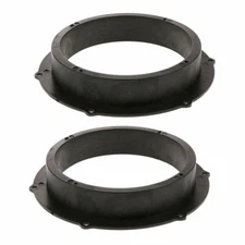 2pcs Black 6.5 inch  Speaker Mounting Spacer Adaptor Rings for  