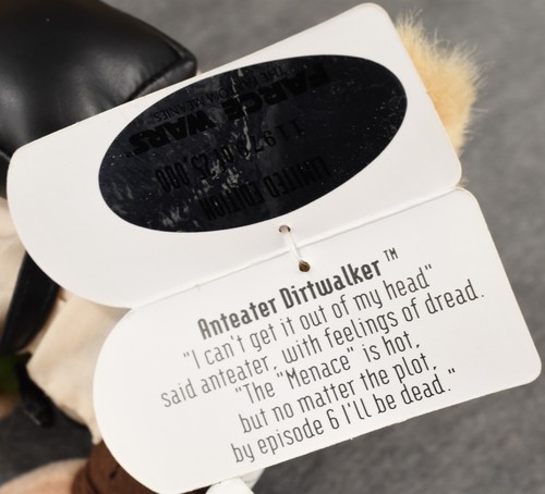 Anteater Dirtwalker Extravaganza! 10 Vintage Farce Wars Plushies, Tags Intact - Picture 10 of 13