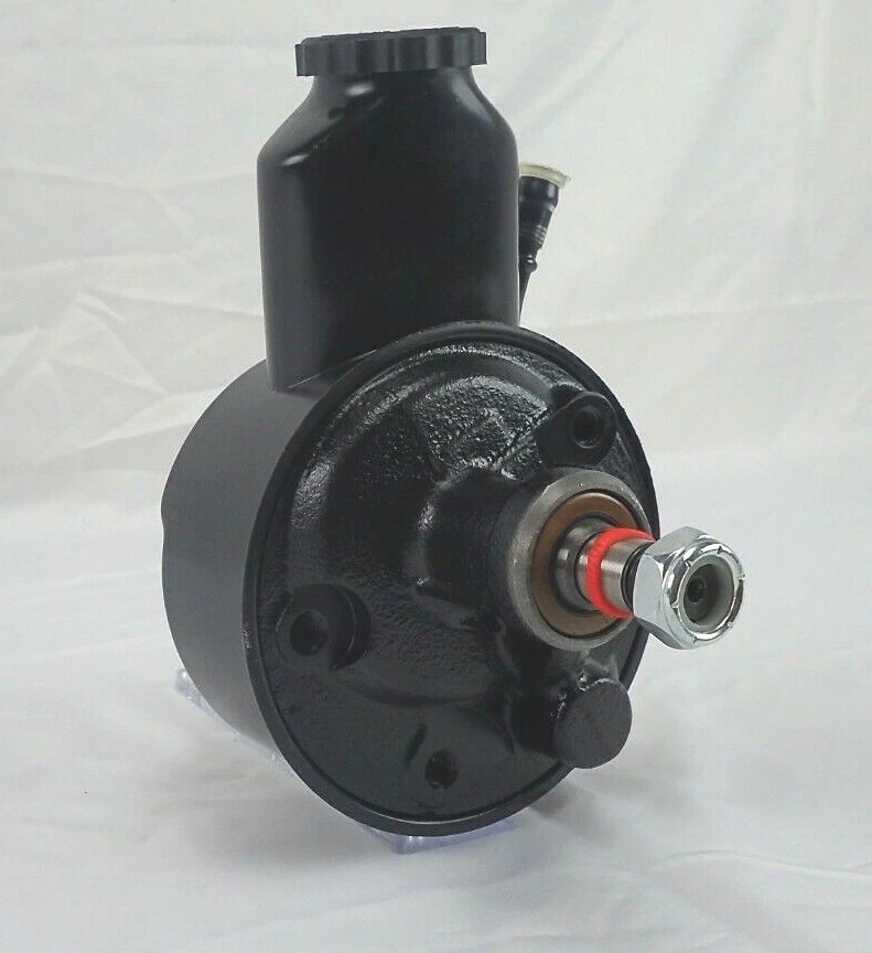 Conjunto de bomba de dirección asistida Buick Skylark 1969-1972 negro - estilo Saginaw nuevo Foto 2 de 4