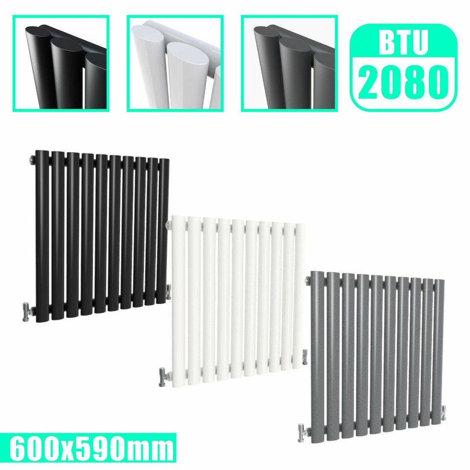 Vertical Horizontal Central Heating Radiator Traditional Oval Column ...