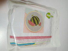 Easy Whim Russian Stitch/Punch Needle Kit -Watermelons-NEW