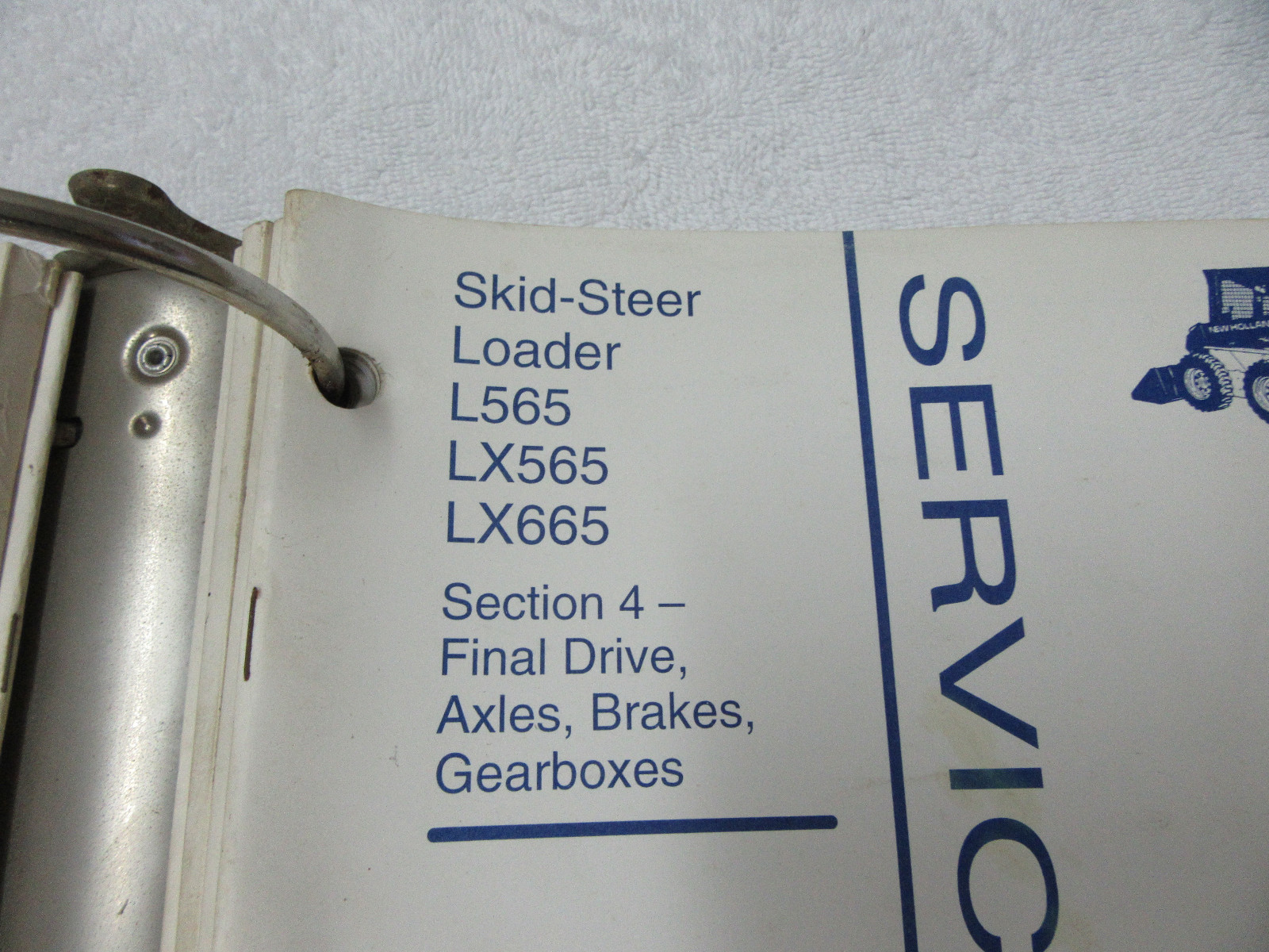 Holland L565 Lx565 Lx665 Skid Steer Dealer Service Shop Manual # 40056530 |  eBay