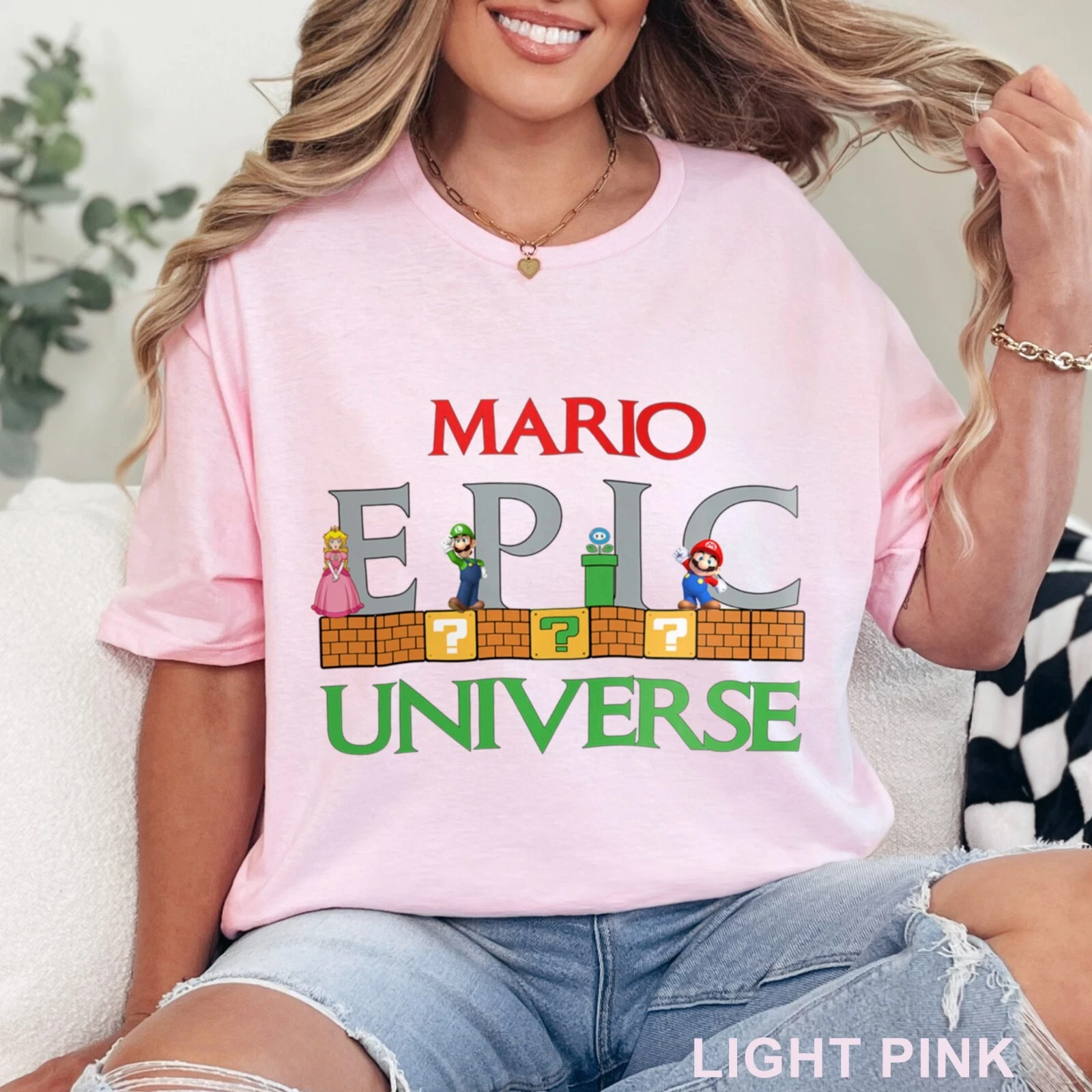 Universal Studios Epic Mario Shirt, Universal Epic Universe Shirt