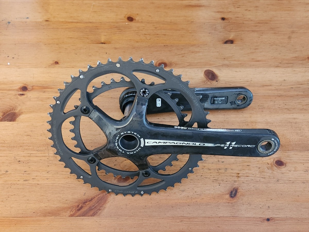Bike Crank Campagnolo Record 11 Crankset Campagnolo Super Record