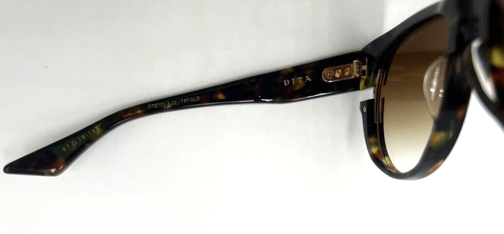 Authentic DITA Terron DTS703-A-02 TRT-GLD w/Brown Lens Authentic DITA Terron DTS703-A-02 TRT-GLD w/Brown Lens