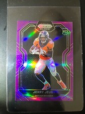 🔥  2020 Chronicles  PURPLE PRIZM BLACK JERRY JEUDY RC ROOKIE SSP /125 BRONCOS
