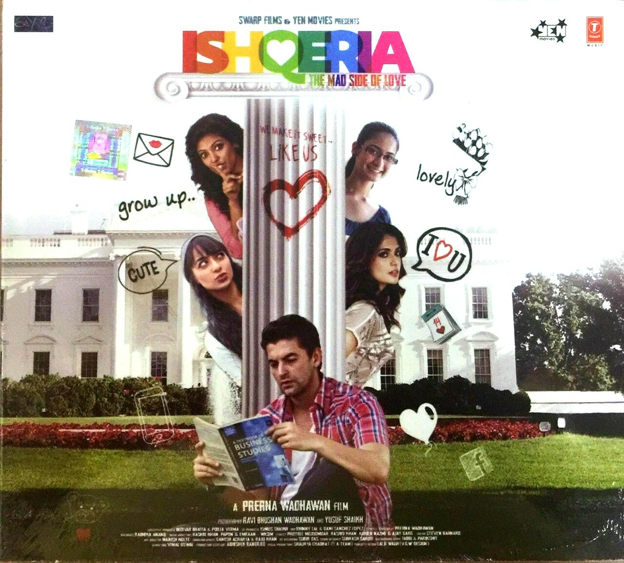 ISHQERIA -  BRAND NEW BOLLYWOOD MOVIE CD