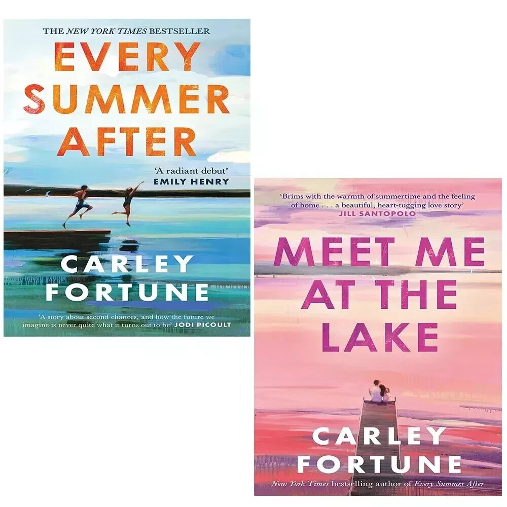 Carley Fortune 2 Books Collection Set Every Summer After, Meet Me at the Lake