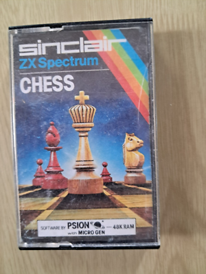 Zx Spectrum Cassette Game CHESS BY SINCLAIR / PSION. VERY GOOD