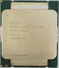 Lot of 2 Intel Xeon E5-2690v3 SR1XN 2.60 GHz Processor