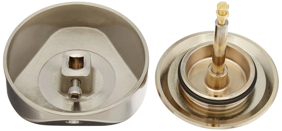 Kit de ajuste de control giratorio de metal tradicional Geberit 151.551.ID.1 Forever Shine Foto 2 de 2