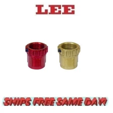Lee Precision 2-pack of Spline Drive Breech Lock Bushings, RED/GOLD NEW! # 90095