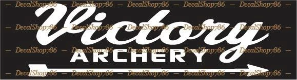 Victory Archery - Outdoor Sports/Bow Hunting - Vinyl Die-Cut Peel N' Stick Decal