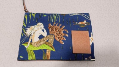 【ロエベ・LOEWE PAULA'S IBIZA】CLUTCHES LOEWE Paula's ibiza LOEWE Clutch Bag Pouch Anagram Women's