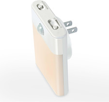 LED Night Light Plug in, Motion Sensor with 1-pack, White