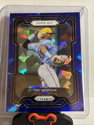 2024 Panini Prizm - Tre' Morgan #300 Blue Ice Prizm (RC)