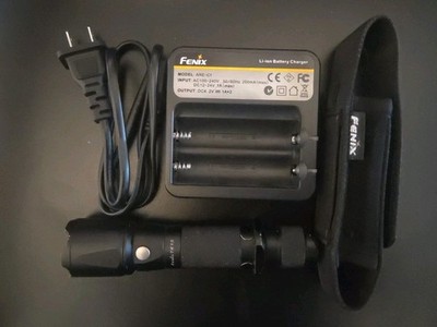 FENIX TK15 Flashlight with Holster and ARE-C1 charger