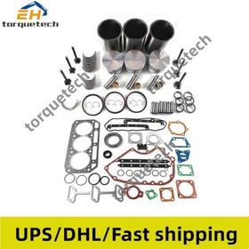 3D84-1 Overhaul Rebuild Kit+Connecting Rod for Komatsu Engine PC20-5 PC20-6 PC30