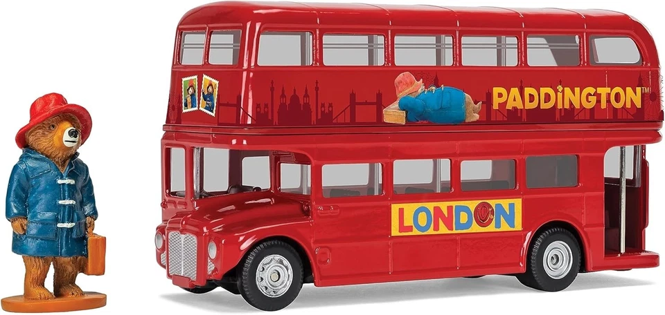 CORGI 1/76 DIECAST ROUTEMASTER LONDON BUS WITH PADDINGTON BEAR FIGURE CC82331 - Image 2 of 4