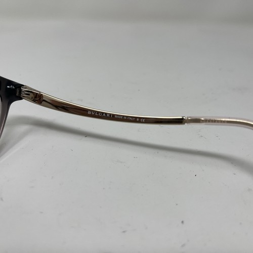 BVLGARI EYEWEAR ITALY 4165 5449 51-18-140 GRAY PINK FADE GOLD EYEGLASSES 144R - Picture 9 of 10