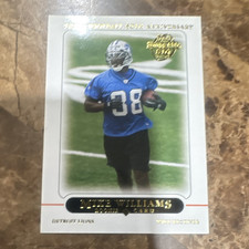 Topps 2005 Topps Rookie 50th Anniversary Mike Williams Lions #439 Card. rookie card picture