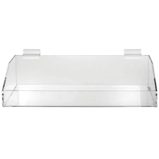 Acrylic Slatwall Tray with Sloping Sides