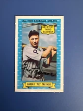 1972 Rold Gold All-Time Baseball Greats #8 Harold "Pie" Traynor