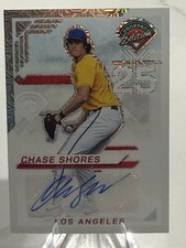 2025 Panini Prospect Edition /25 Chase Shores Silver Mojo Auto Angels #52