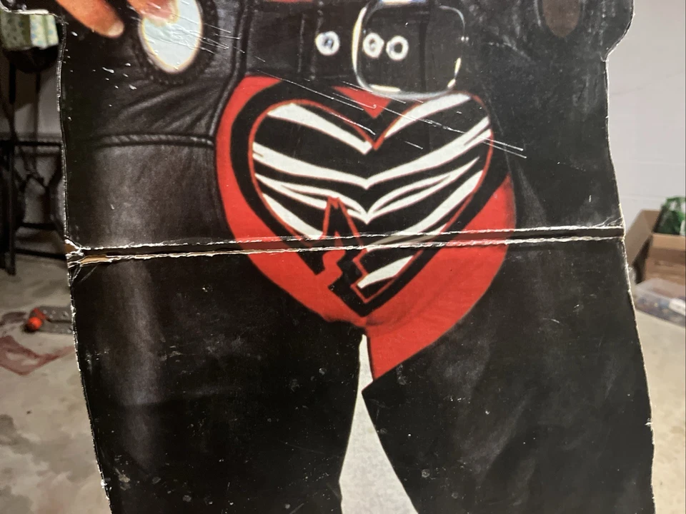 Vintage 1995 WWF Shawn Michaels Heartbreak Kid Life Size Standee Display - Image 4 of 4