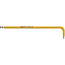 PB Swiss Tools PB 212Z.L 3/16 YE Hex Key Long With Ball-End, 3/16 Inch, Yellow