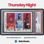 2003 FLEER TRADITION #300 LEBRON JAMES CARMELO ANTHONY DWYANE WADE ROOKIE PSA 10
