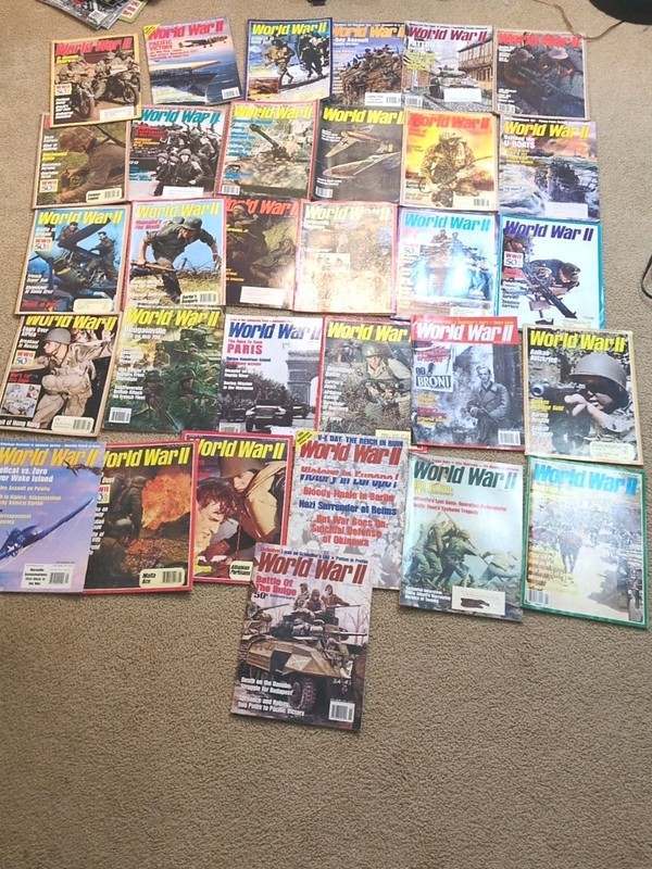 31 World War II Magazine 1990s Patton Victory In Europe LuftWaffle Doolittle