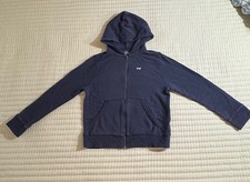 Vineyard Vines Boys  Full Zip Navy Blue Hoodie, Youth Sz S 8-10 Preowned