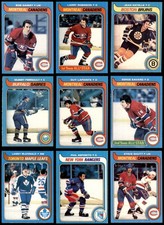 1979-80 O-Pee-Chee Hockey Near Complete Set 7 - NM 6133964 (272 / 396 cards)