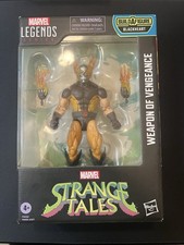 Marvel Legends Strange Tales Weapon of Vengeance Wolverine Figure Blackheart BAF