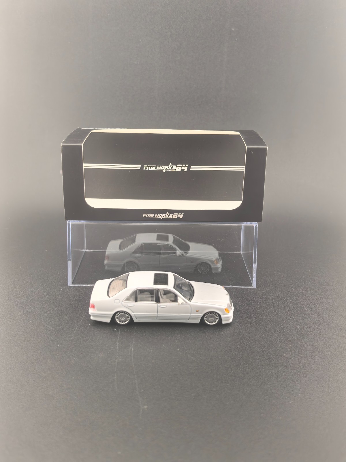 Fine Works1/64 Mercedes Benz S600 W140 Simulation Alloy Car Model