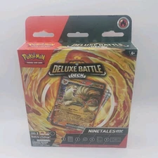 Pokemon TCG  Ninetales Ex Deluxe Battle Deck [Brand New]