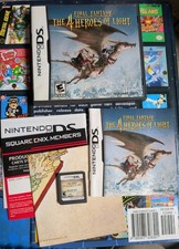 Final Fantasy: The 4 Heroes of Light (Nintendo DS, 2010) Complete Cib C3