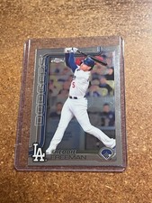 2025 Topps Chrome Baseball # 23 Freddie Freeman 1