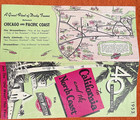 1953 California to North Coast Railroad Ad Chicago & NorthWestern Railway Train — photo 2