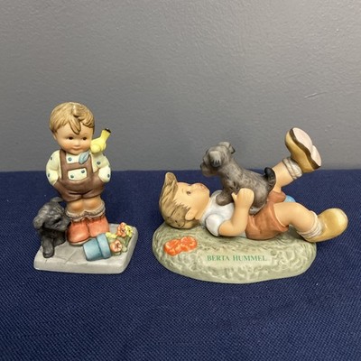 VTG 90 s Goebel Berta Hummel  Pals  &  I m Sorry  Figurines Thailand SET of 2