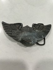 Vintage Harley Davidson Motorcycles Belt Buckle