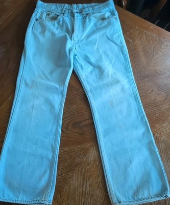 Vintage 80s Levi's 517 Orange Tab Jeans Men's 33x30 Made in USA