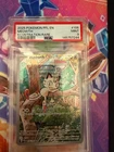 Pokemon Meowth 109/098 Phantasmal Flames SR Full Art PSA 9 Mint