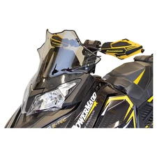 Powermadd Cobra Windshield - 14in. - Smoke - 13521 Tinted Size 12in.