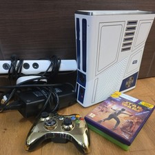 Xbox 360 Kinect Star Wars Console Bundle, Games, Controller, Cables